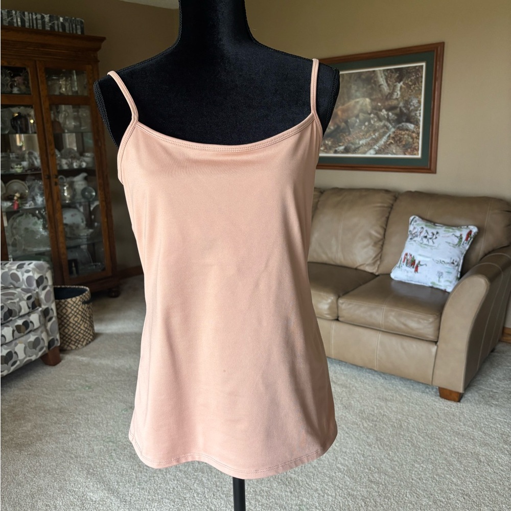 Peach Chevron Knit Sweater with Peach Camisole - Picture 6 of 16